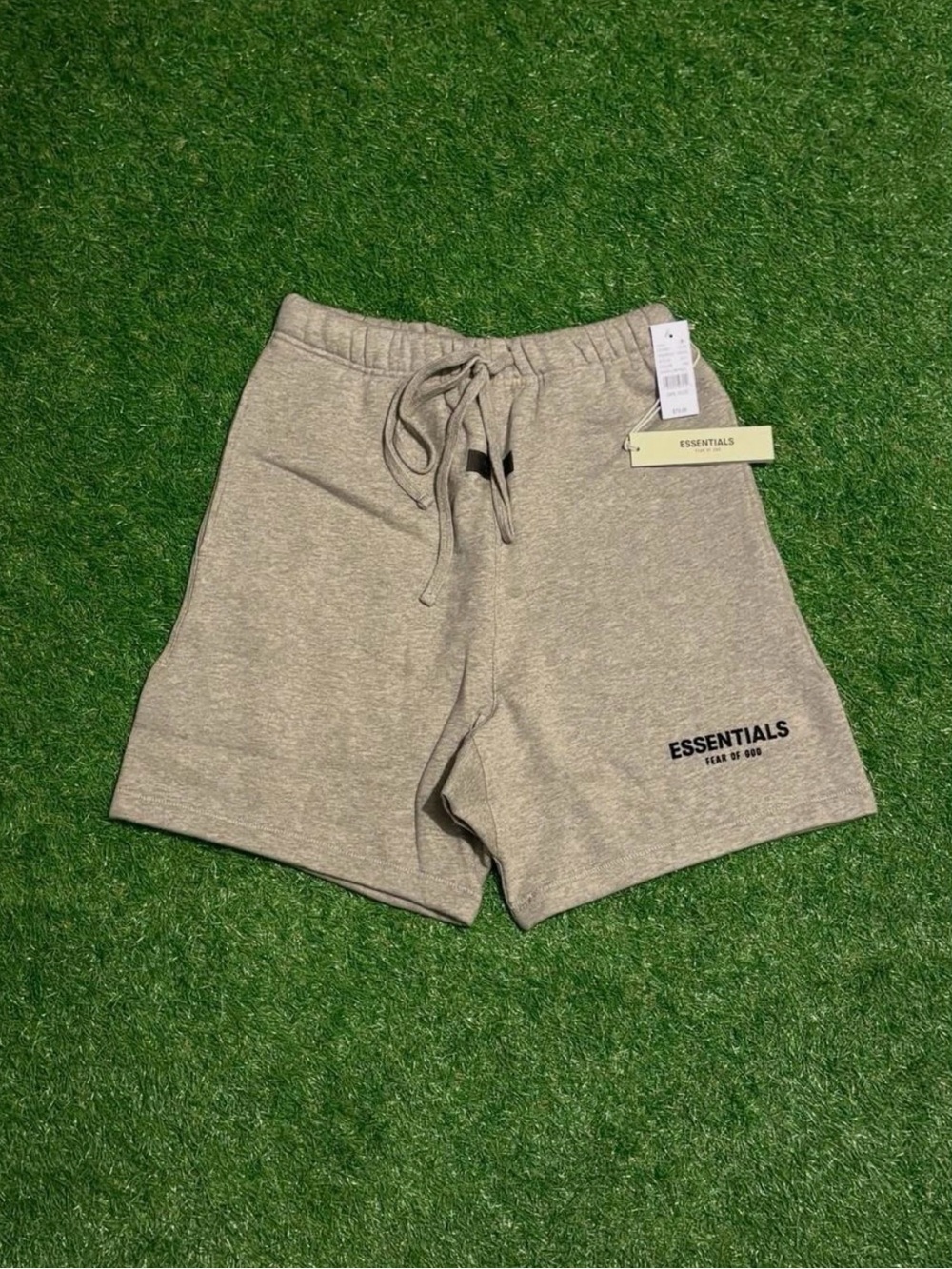 Fear of God Essentials Heather Gray Athletic Shorts